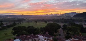 Sunrise in July